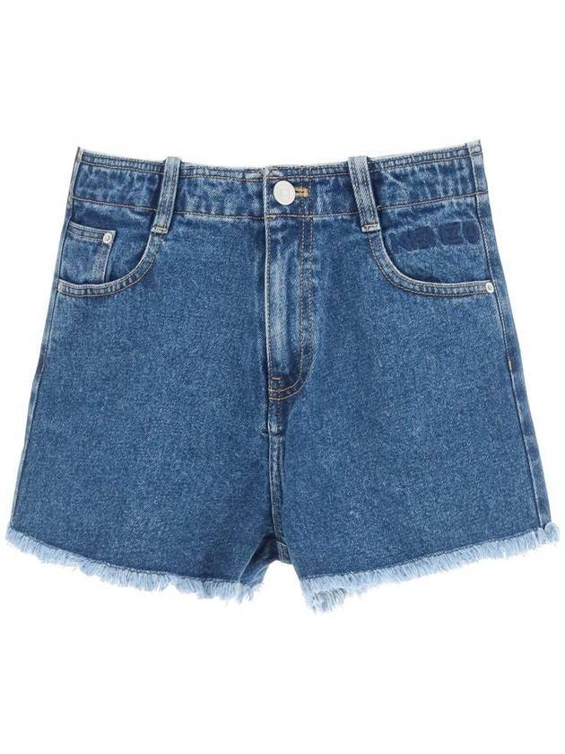 Women's Denim Shorts - KENZO - BALAAN 1