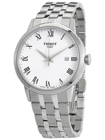 Tissot Classic Dream Quartz White Dial Men's Watch T129.410.11.013.00 - TISSOT - BALAAN 1