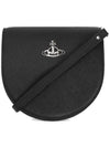 Saffiano Saddle Cross Bag Black - VIVIENNE WESTWOOD - BALAAN 3