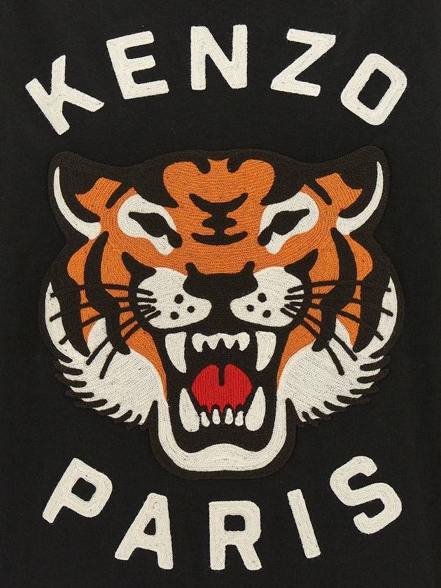 24FW Long Sleeve T-Shirt FE68TS0084SI99J Black - KENZO - BALAAN 9