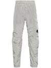 Chrome R Regular Lens Wappen Track Pants Grey - CP COMPANY - BALAAN 3