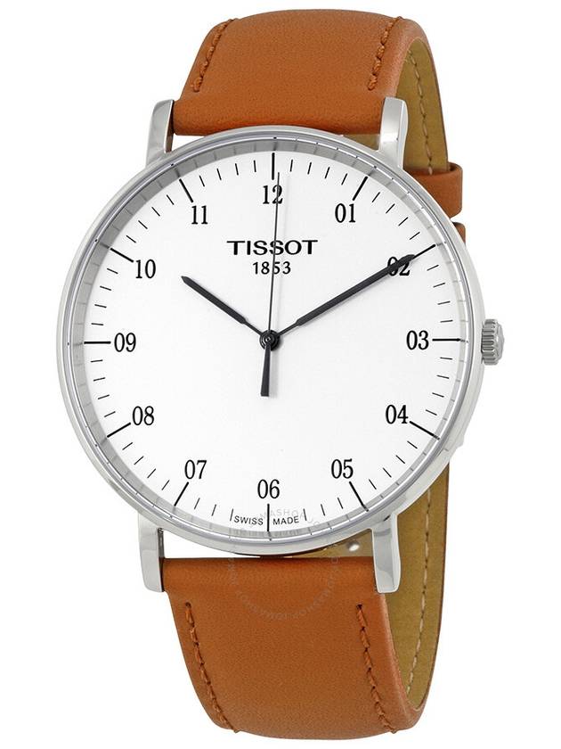 Tissot T-Classic Everytime Silver Dial Men's Watch T1096101603700 - TISSOT - BALAAN 1