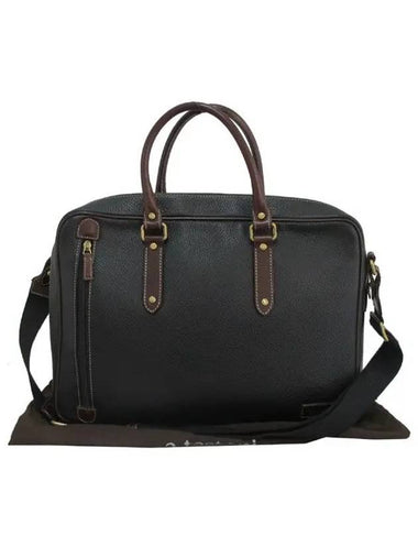 A Testoni black 2 WAY bag - A. TESTONI - BALAAN 1