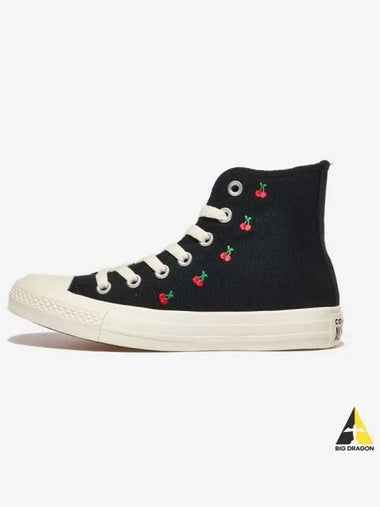 Chuck Taylor All Star Cherry Black High BLACKEGRETRED - CONVERSE - BALAAN 1