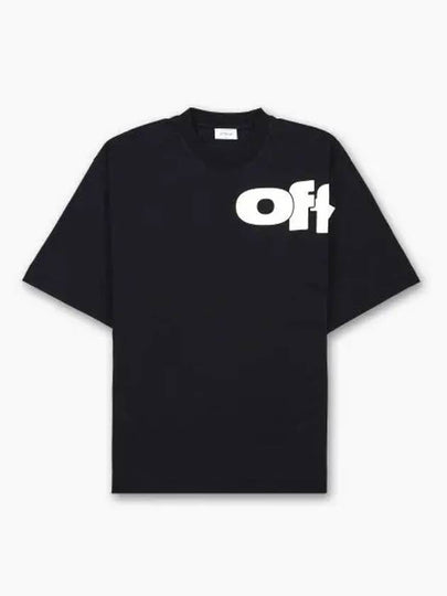 Shared Logo Short Sleeve T-Shirt Black - OFF WHITE - BALAAN 2