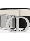 30 Montaigne Reversible Leather Belt Black - DIOR - BALAAN 6