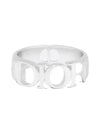 Letters Ring Silver - DIOR - BALAAN 2