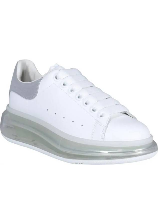 Clear Oversole Low Top Sneakers White - ALEXANDER MCQUEEN - BALAAN 3