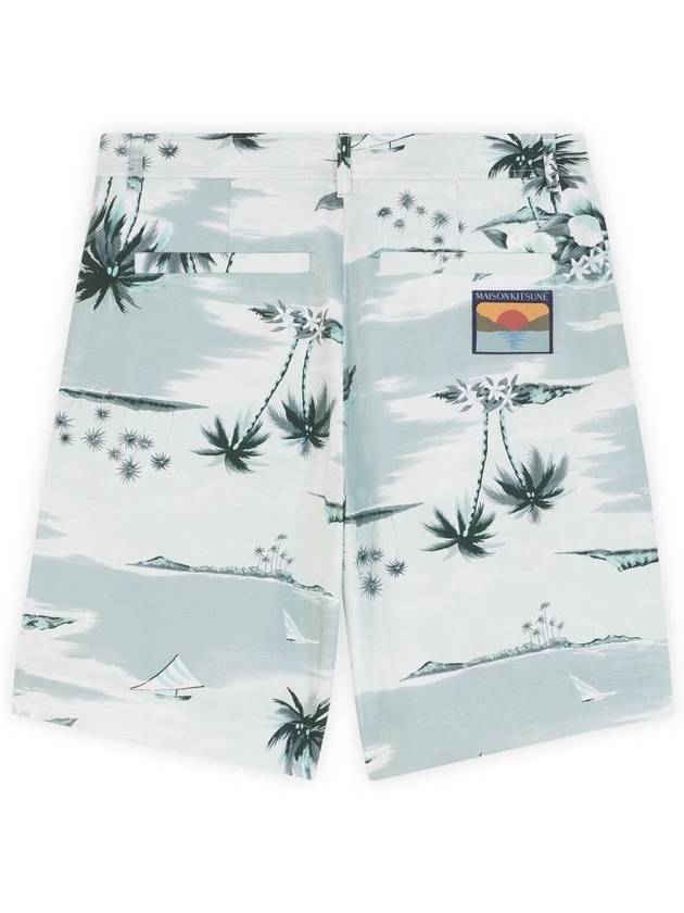 Short Pants MM01402WW4015 O417 SEAFOAM DESIGN - MAISON KITSUNE - BALAAN 3