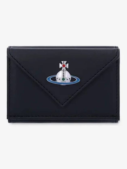 Envelope Card Holder Black 5115002GWL001LN403 - VIVIENNE WESTWOOD - BALAAN 2