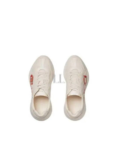 Rhyton Low Top Sneakers Ivory - GUCCI - BALAAN 2