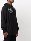 Genius 1952 Logo Patch Hoodie Black - MONCLER - BALAAN 4