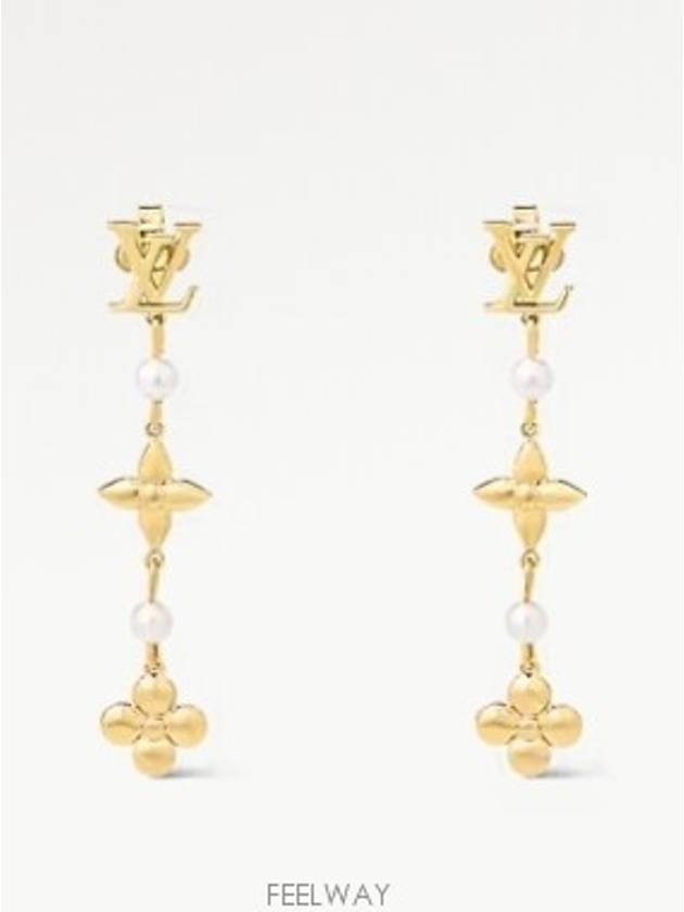 Louisa Earrings Gold - LOUIS VUITTON - BALAAN 3