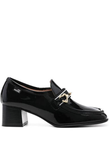 Love Moschino Half Heel Shoes Black - MOSCHINO - BALAAN 1