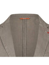 Men's Linen Two Button Jacket MMJAM5T10 949 - AT.P.CO - BALAAN 4