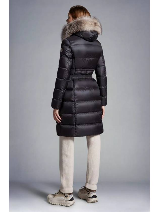 Women's Boedic Long Down Padding Black - MONCLER - BALAAN 8