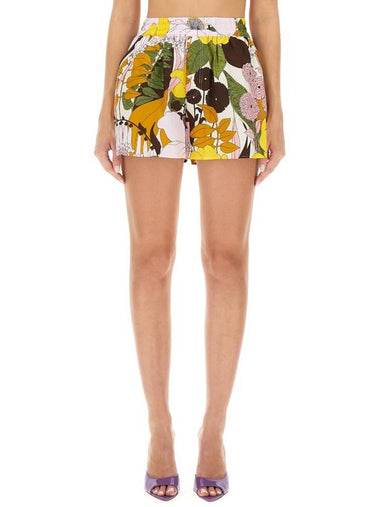 FLORAL PRINT SHORTS - LA DOUBLEJ - BALAAN 1