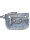 Le Cagole XS Shoulder Bag Denim Blue - BALENCIAGA - BALAAN 9