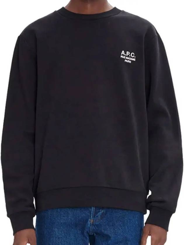 Standard Rue Madame Sweatshirt Black - A.P.C. - BALAAN 3