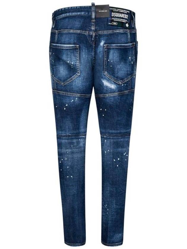 Distressed Skinny Jeans Blue - DSQUARED2 - BALAAN 3