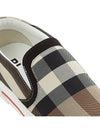 Embossed Logo Checked Slip-on - BURBERRY - BALAAN 9