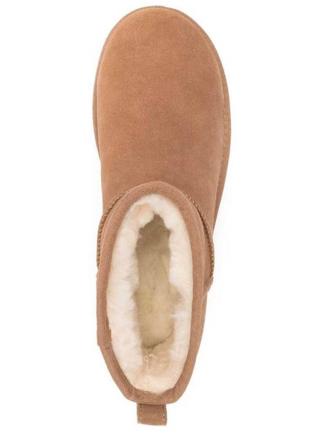 'Ultramini' Beige Boots With Platform In Suede Woman - UGG - BALAAN 4