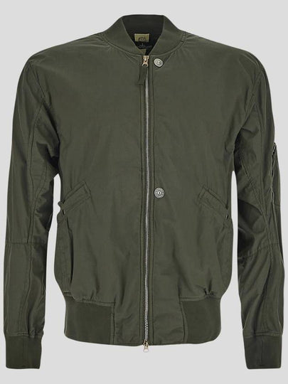 Men's Shadow Project Bomber Jacket Brown - STONE ISLAND - BALAAN 2