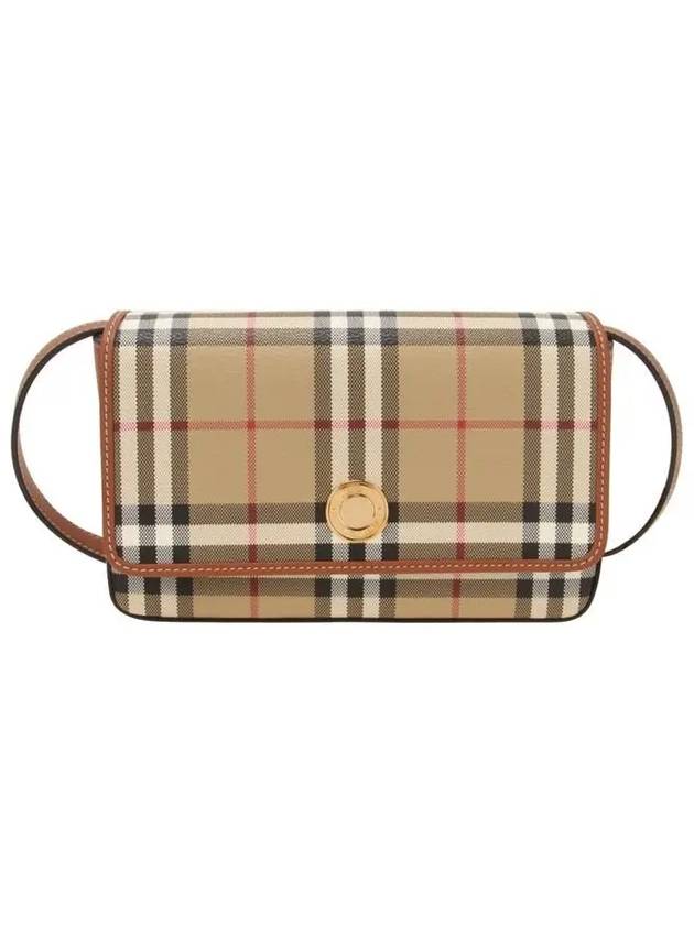 Check Cross Bag Beige - BURBERRY - BALAAN 2