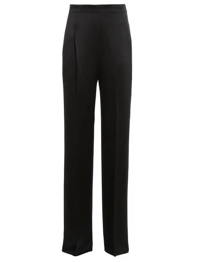 Women's Wide Pants Black - MAX MARA - BALAAN 1