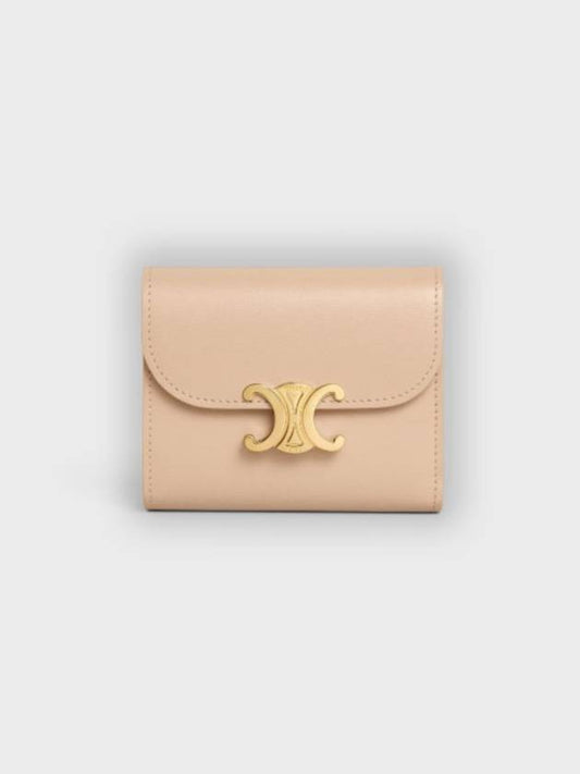 10D783DPV02EU Triomphe Calfskin Wallet - CELINE - BALAAN 2