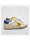 Superstar Star Leather Low Top Sneakers Yellow White - GOLDEN GOOSE - BALAAN 4