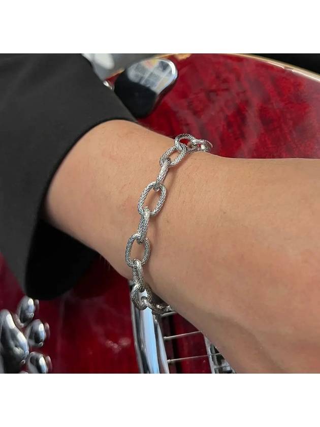 Surgical Bracelet Daily Silver Layered CLEF Python BRC - BASSCLEF - BALAAN 1