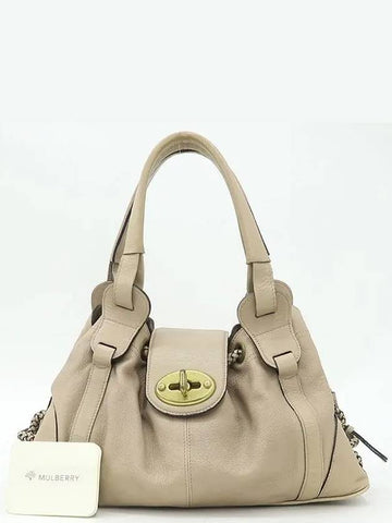 beige shoulder bag - MULBERRY - BALAAN 1