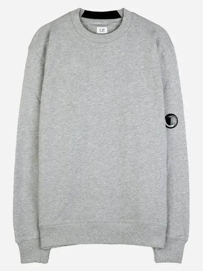 Diagonal Raised Fleece Sweatshirt Grey - CP COMPANY - BALAAN 2