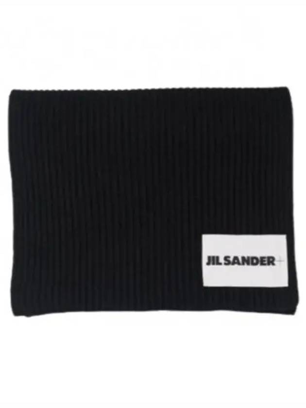 Muffler Scarf J47ZZ0125J14737 001 Black - JIL SANDER - BALAAN 2