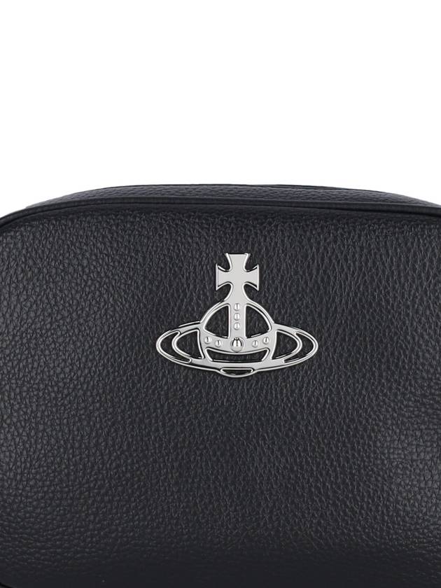 Anna Camera Cross Bag Black - VIVIENNE WESTWOOD - BALAAN 5