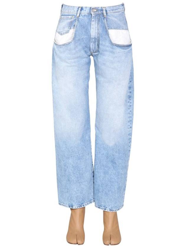 Five Pocket Straight Jeans Blue - MAISON MARGIELA - BALAAN 2