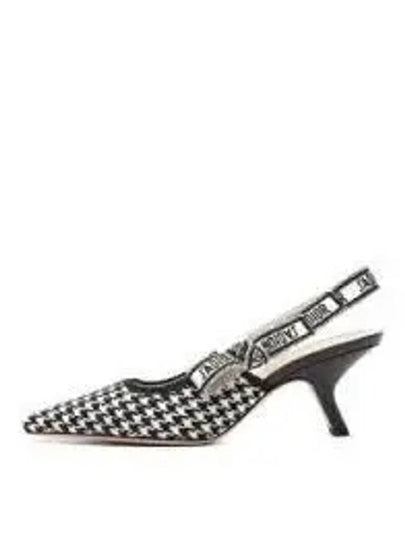 J'adior Micro Houndstooth Slingback Heels - DIOR - BALAAN 2