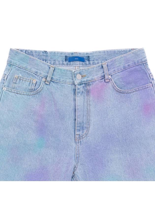 Spray Art Denim Pants Blue - NBNC - BALAAN 4