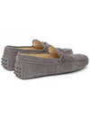 Gommino Nubuck Driving Shoes Grey - TOD'S - BALAAN 4