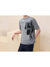 Harnais en Gouache 3D Men s T Shirt H467930HA76XL - HERMES - BALAAN 2