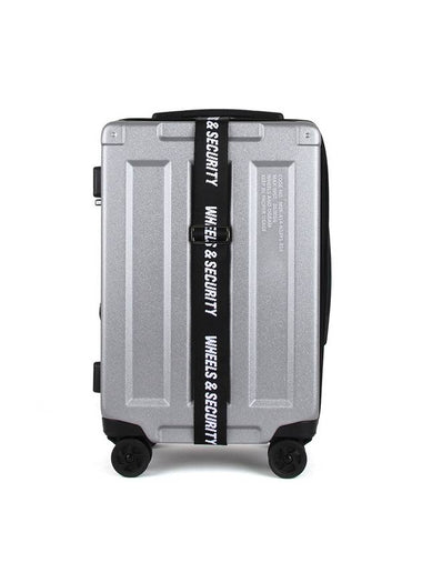 Wheels And Containers PC Hard 24 Inch Carrier Grey - RAVRAC - BALAAN 1