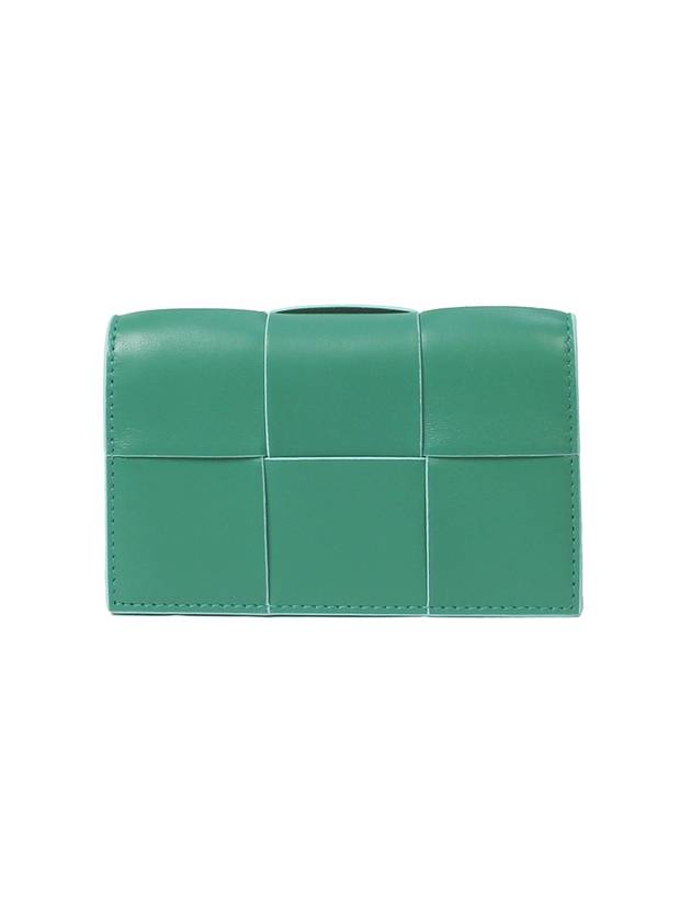 Intrecciato Card Wallet Green - BOTTEGA VENETA - BALAAN 2