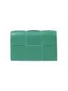 Intrecciato Card Wallet Green - BOTTEGA VENETA - BALAAN 1