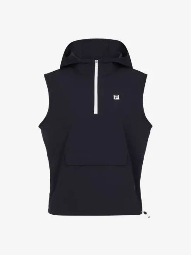 Tennis Woven Hooded Vest FS2VTG3351FINA - FILA - BALAAN 1