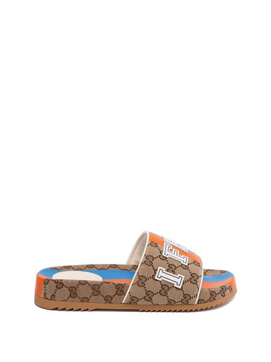 I Feel Gucci Slippers Beige - GUCCI - BALAAN 1