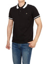 Classic ORB Logo Polo Shirt Black - VIVIENNE WESTWOOD - BALAAN 7