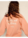 Logo Print Crew Neck Cotton Sweatshirt Pink - SPORTY & RICH - BALAAN 9