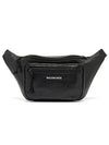 Explorer Logo Belt Bag Black - BALENCIAGA - BALAAN 3