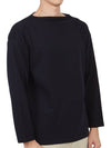 Men's OrGANNIc Cotton Knit Top Navy - ANDERSEN-ANDERSEN - BALAAN 4